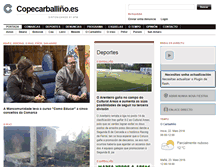 Tablet Screenshot of copecarballino.es